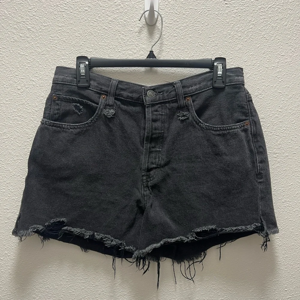 Free People‎ High Waisted Denim Shorts